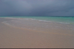 plage, Caya Levantado, Samana, Baie, République Dominicaine, Caraïbes
