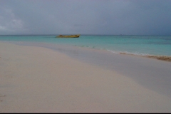 plage, Caya Levantado, Samana, Baie, République Dominicaine, Caraïbes