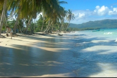 plage, Playa Grande Las Galeras, République Dominicaine, Caraïbes