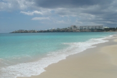 Plage, Simpson Bay beach, Saint Martin