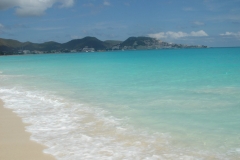 Plage, Simpson Bay beach, Saint Martin