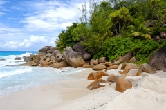 Ile des Seychelles, plage de La Digue