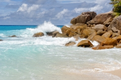 Ile des Seychelles, plage de La Digue