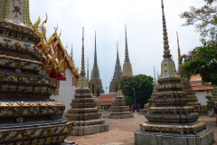 Thaïlande, Bangkok, temple Wat Phra Chetuphon