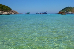 Thaïlande, îles Koh Nang Yuan lagon