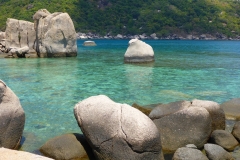 Thaïlande, îles Koh Nang Yuan baie