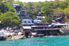 Thaïlande, îles Koh Nang Yuan baie