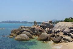 Thaïlande, île Koh Samui, Hin Tai, Hin Hai, Grand père et grand mère