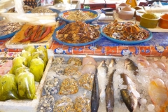 Thaïlande, île Koh Samui, Lamai marché