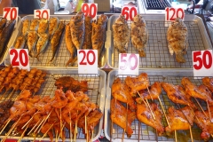 Thaïlande, île Koh Samui, Lamai marché