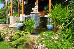 Thaïlande, île Koh Samui, décor hôtel