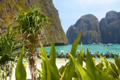 Thaïlande, Koh Phi Phi, Maya Bay, la plage