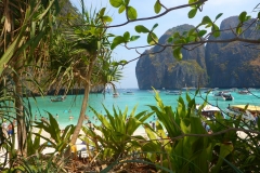 Thaïlande, Koh Phi Phi, Maya Bay, la plage