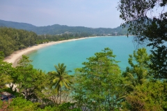 Thaïlande, Phuket, Kamala beach, plage publique de Kamala