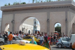 Tunisie, Nabeul entrée de la ville