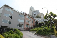 USA, Côte ouest, San Francisco, Lombard Street