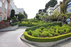 USA, Côte ouest, San Francisco, Lombard Street