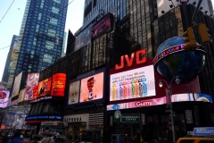 New York City, USA, Broadway, Time Square, enseignes lumineuses