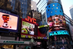 New York City, USA, Broadway, Time Square, enseignes lumineuses