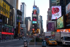 New York City, USA, Broadway, Manhattan, Time Square, enseignes lumineuses