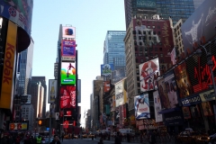 New York City, USA, Broadway, Time Square, enseignes lumineuses