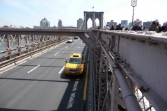 New York City, USA, Manhattan sud, pont de Brooklyn