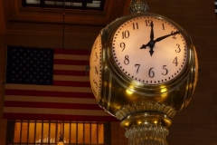 New York City, USA, Manhattan, horloge de Grand Central Station, célèbre gare NYC