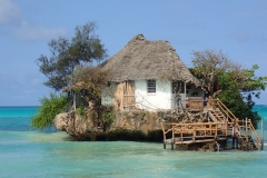 Zanzibar - restaurant the rock