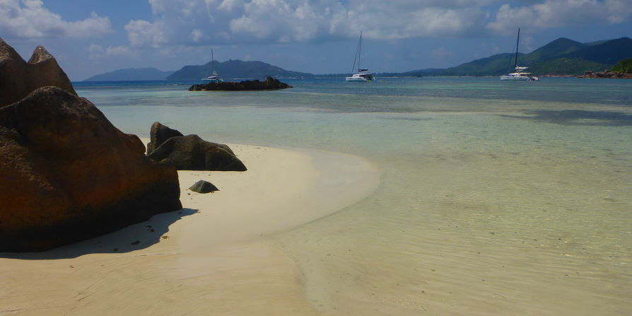 Baie Laraie ile Curieuse Seychelles