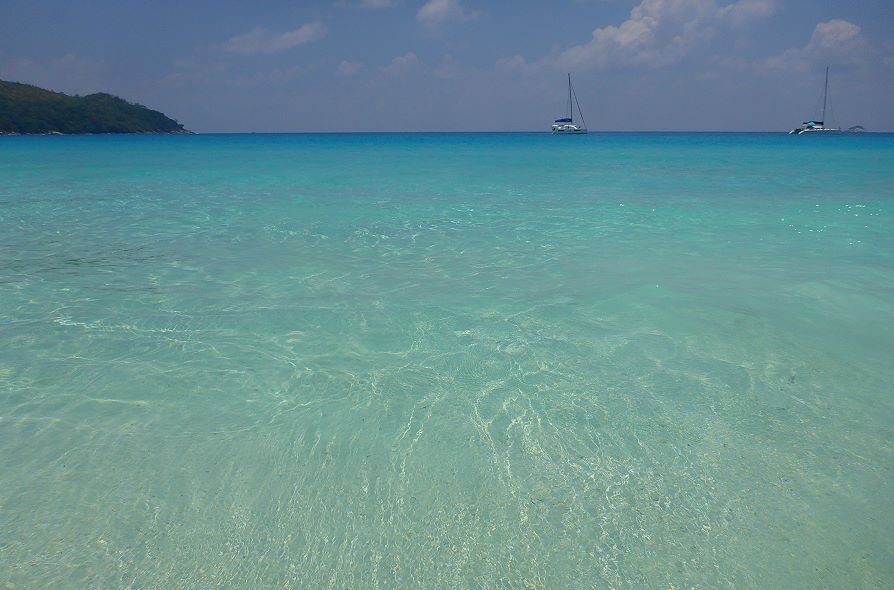 Couleurs Anse Lazio Praslin, Seychelles