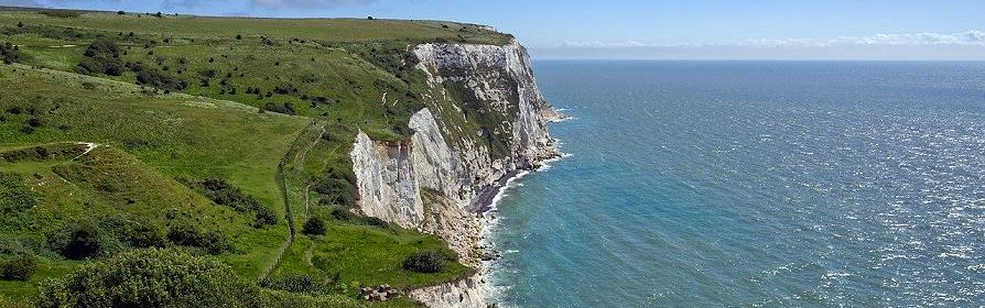 Douvres sur la Manche en Angleterre