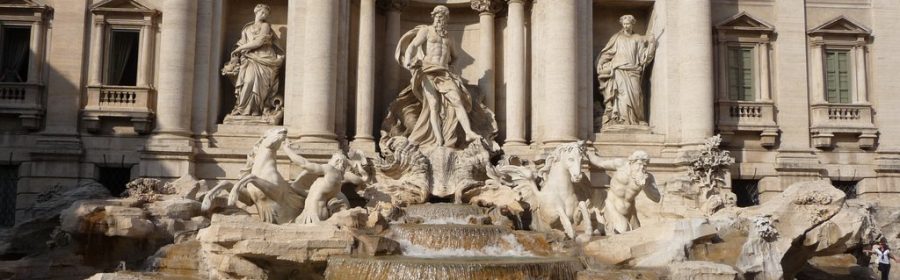 Fontaine de Trevi à Rome