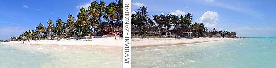 Jambiani Zanzibar vue de la mer