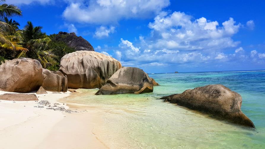 La Digue Anse source d'Argent, Seychelles