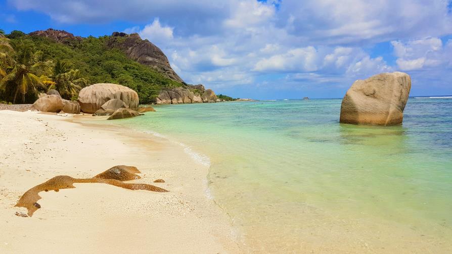 La Digue Anse source d'Argent, Seychelles