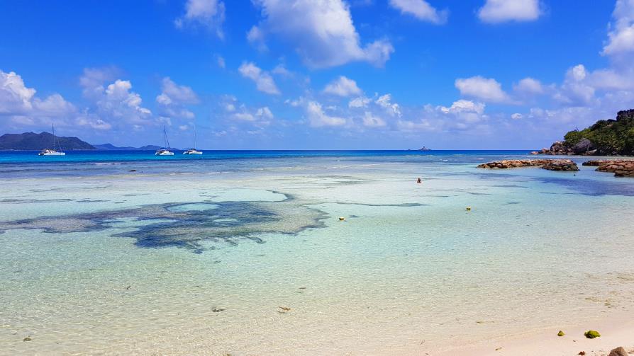 La Digue, Village La passe, Seychelles