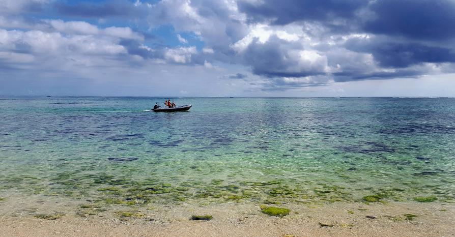 Lagon Morne Barbant Ile Maurice