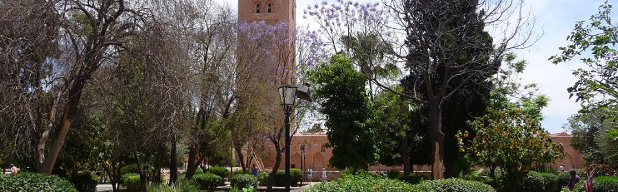 Marrakech Maroc, la Koutoubia mosquée