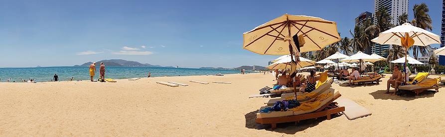 Plage de Nha Trang Vietnam