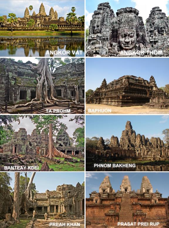 Les plus beaux temples d'Angkor Vat