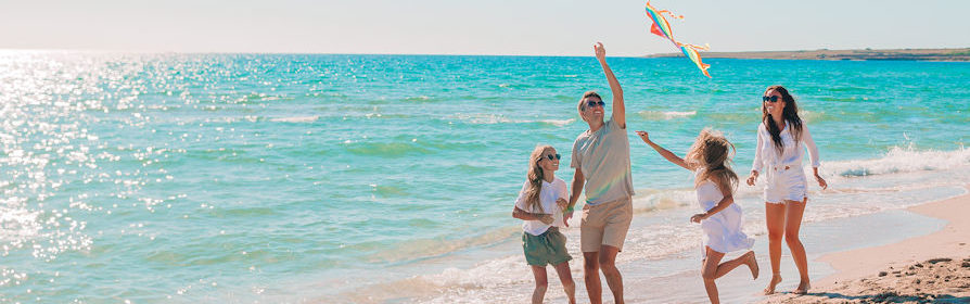 Vacances en famille à la mer
