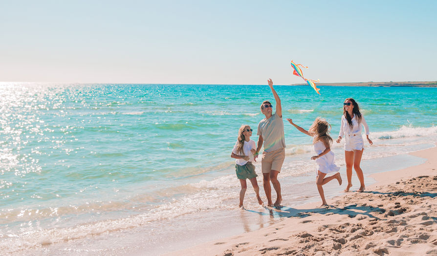 Vacances en famille à la mer