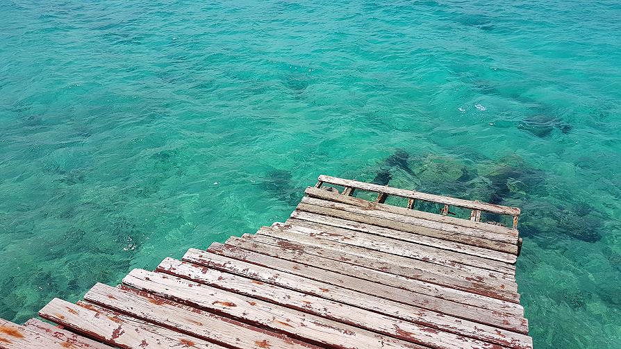 Zanzibar Prison island escalier ponton