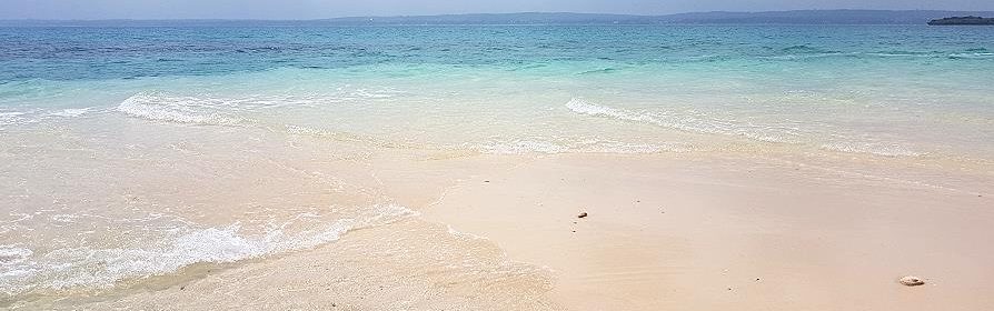 Zanzibar Prison island langue de sable plage