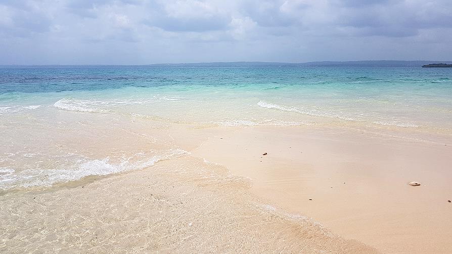 Zanzibar Prison island langue de sable plage