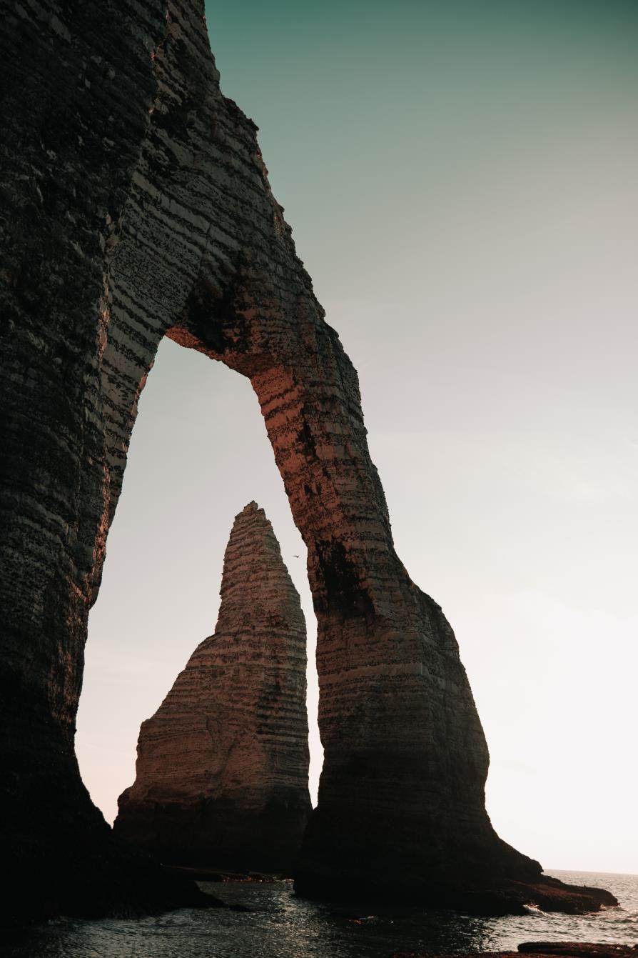 Arche et falaise d'Étretat