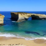 Australie, plage London Bow