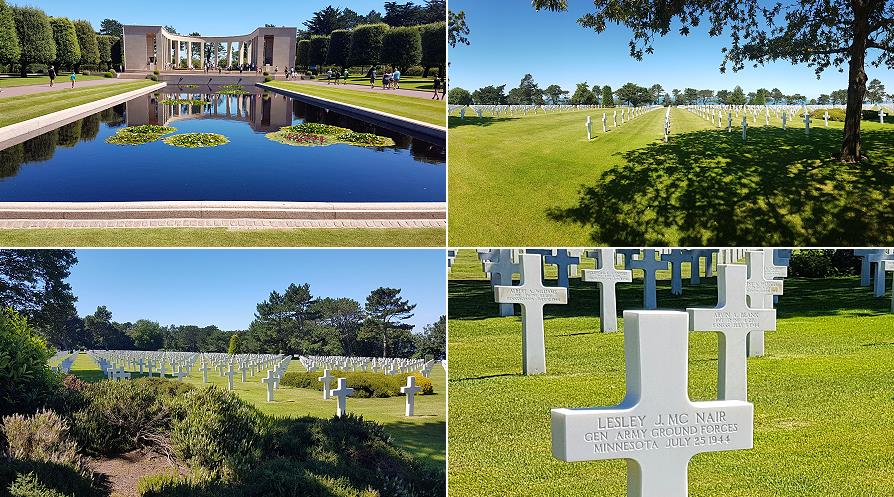 Cimetière américain de Colleville-sur-Mer Normandie