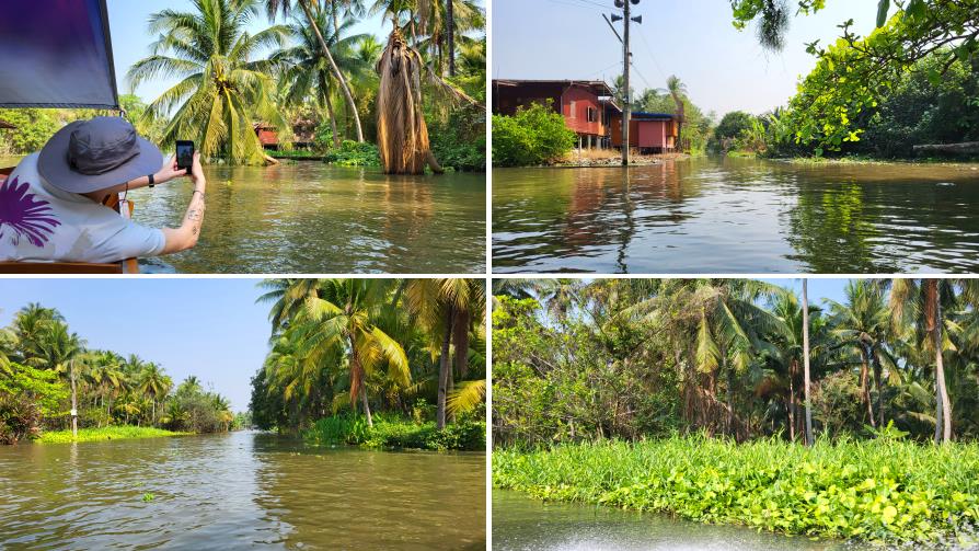 Damnoen Saduak, canaux klongs, proche de Bangkok