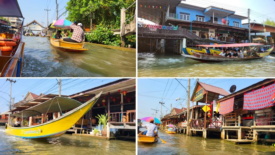 Damnoen Saduak, marché flottant de Bangkok